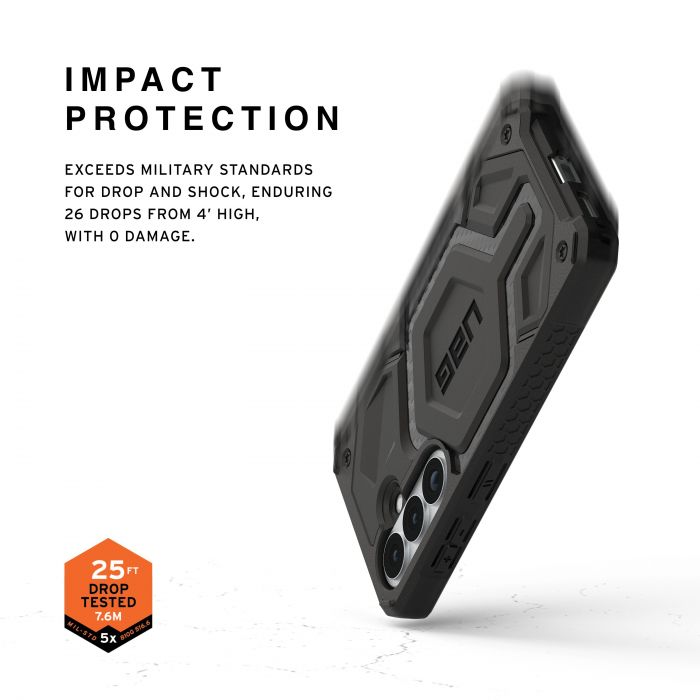 Чохол UAG для Samsung Galaxy S26, Monarch Pro with Magnet, Carbon Fiber