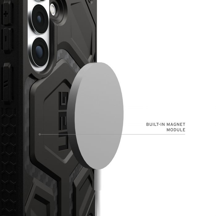 Чохол UAG для Samsung Galaxy S26, Monarch Pro with Magnet, Carbon Fiber