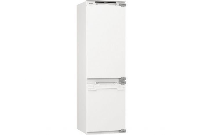 Вбуд. холодильник з мороз. камерою Gorenje, 177х55х54см, 2 двері, 176(76)л, А+, NF+, Зона св-ті, Диспл, Білий
