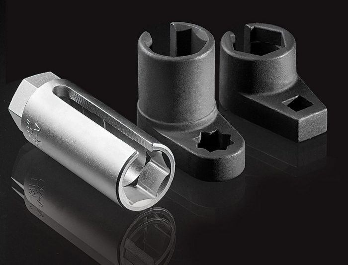 Набір торцевих головок Neo Tools для лямбда зонда 1/2" кейс 3шт 0.564кг