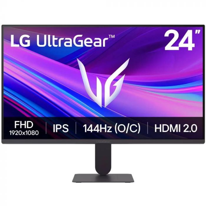 Монітор LG 23.8" 24G411A-B HDMI, DP, Audio, IPS 120Hz, 1ms, sRGB 99%, G-SYNC, FreeSync, HDR10