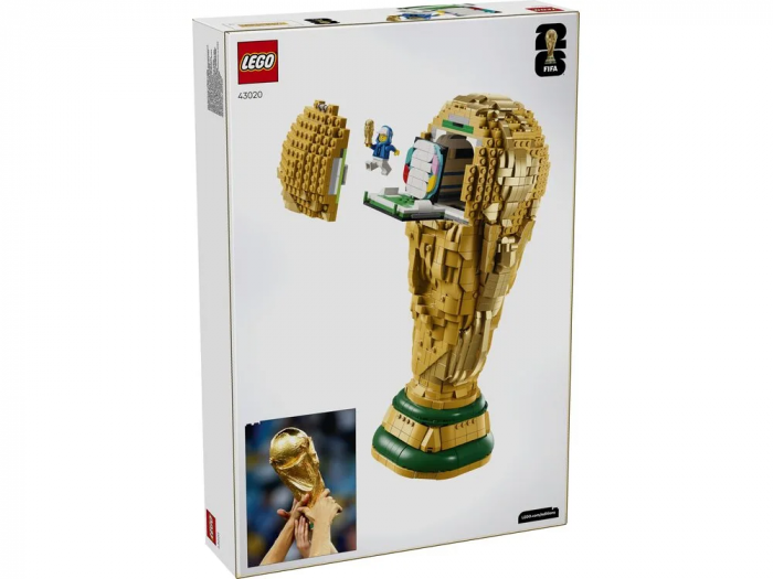 Конструктор LEGO Editions Football Офіційний трофей чемпіонату світу з футболу FIFA