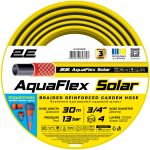 Шланг садовий 2Е AquaFlex Solar 3/4" 30м 4 шари 13бар -10+60°C