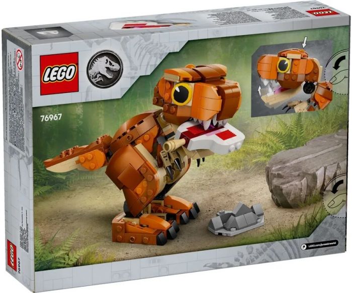 Конструктор LEGO Jurassic World Little Eatie: тиранозавр