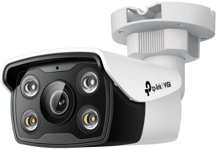 IP-Камера TP-LINK VIGI C350-2.8mm, PoE, 5Мп, 2.8 мм, H.265+, IP67, Bullet, кольорове нічне бачення, зовнішня