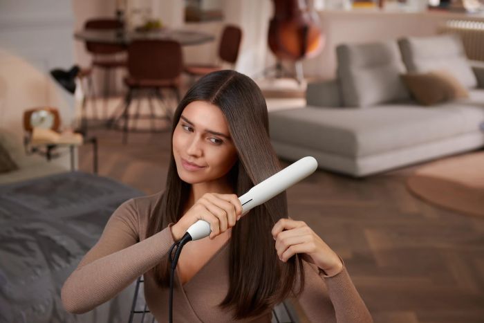 Випрямляч Philips 5000 Series, темп.режимов-12, 120–230 °C, кераміка, білий