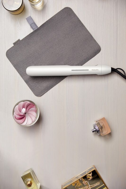 Випрямляч Philips 5000 Series, темп.режимов-12, 120–230 °C, кераміка, білий