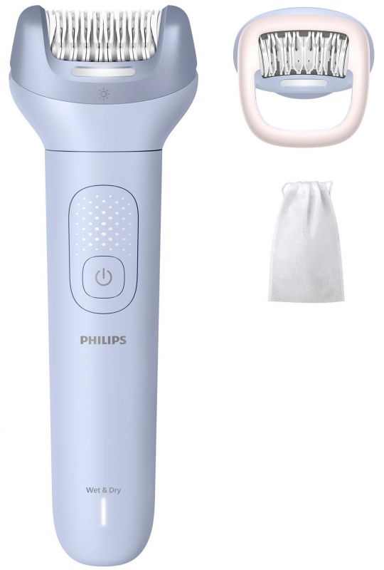 Епілятор Philips Series 8000 дисковий, аккумул., пінцет.-32, волог.+сух., футляр, з підсвіткою, білий