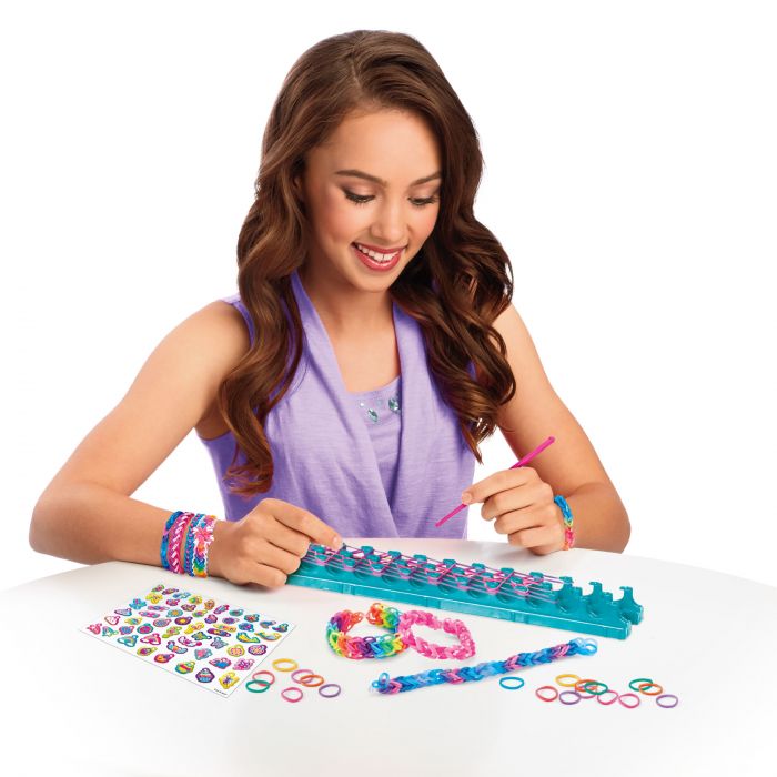 Набір для виготовлення браслетів Cra-Z-Art Charm Loom Studio Mermaid and Unicorn