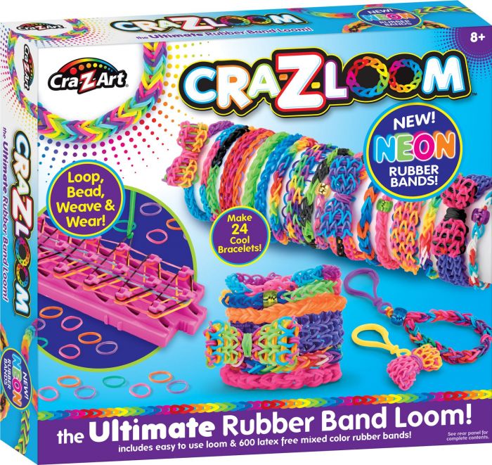 Набір для виготовлення браслетів Cra-Z-Art Ultimate Rubber Band Loom в асорт.