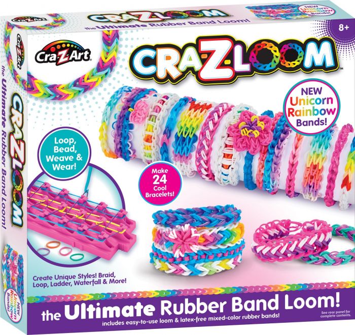 Набір для виготовлення браслетів Cra-Z-Art Ultimate Rubber Band Loom в асорт.