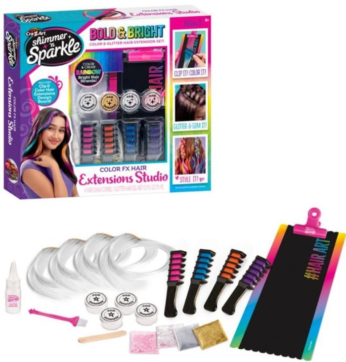 Набір для творчості Cra-Z-Art Color FX Студія нарощування волосся