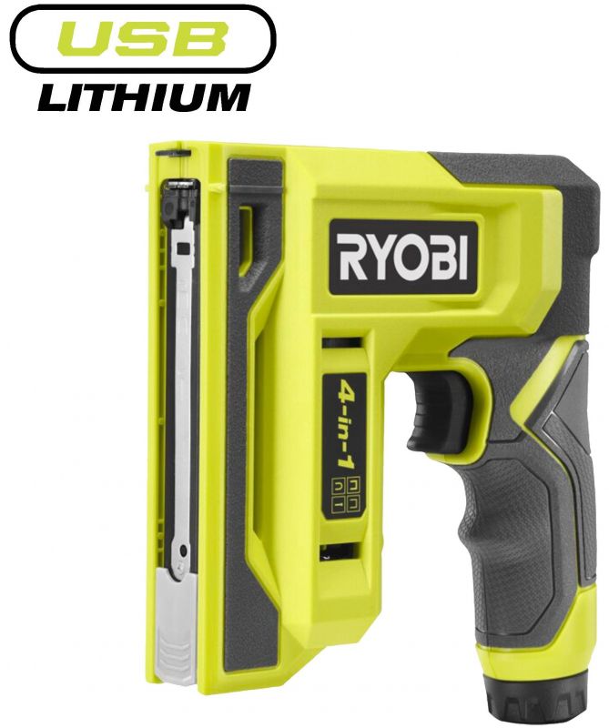 Цвяхозабивач акумуляторний Ryobi USB Lithium RST4-0 4В цвяхи до 15мм 0.8кг без АКБ та ЗП