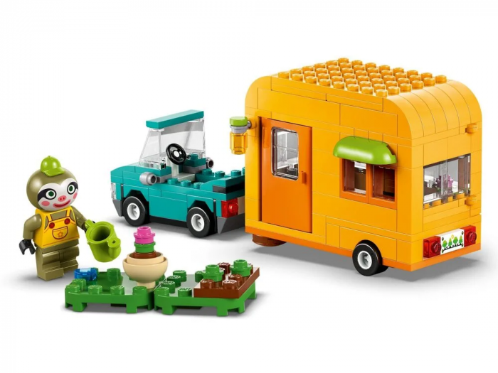 Конструктор LEGO Animal Crossing Садова крамниця і караван, що належать Leif