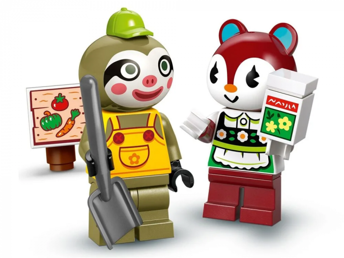 Конструктор LEGO Animal Crossing Садова крамниця і караван, що належать Leif