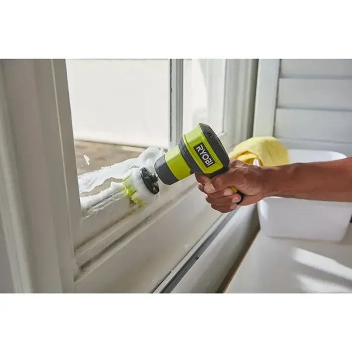 Щітка акумуляторна Ryobi USB Lithium RSCR4-0 4В диск 5см 200/300об/хв IPX7 0.49кг без АКБ та ЗП