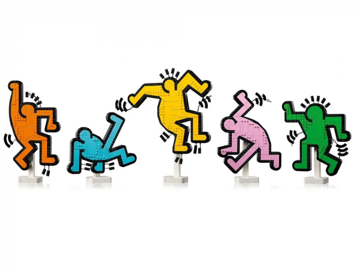 Конструктор LEGO ART Кіт Гарінґ — Танцюючі чоловічки