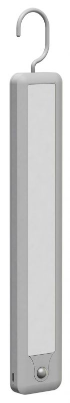 Світильник з акумулятором підвісний OSRAM LINEARLED MOBILE HANGER 2.35Вт 4000К 120Лм 600мА•год датчик руху USB-A > USB-C сірий