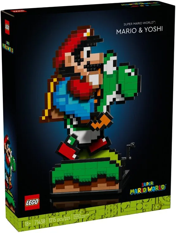 Конструктор LEGO Super Mario World: Маріо і Йоші