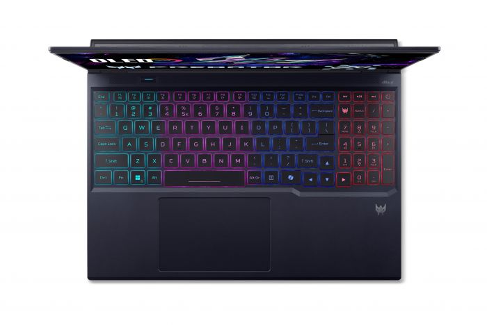 Ноутбук Acer Predator Helios Neo 16 PHN16-73 16" WQXGA OLED, Intel U9-275HX, 64GB, F2TB, NVD5090-24, Lin, чорний