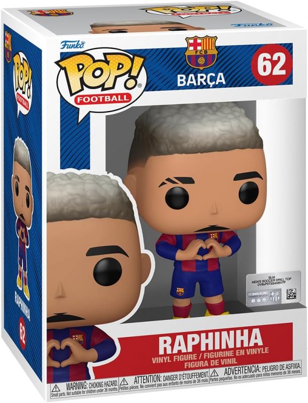 Фігурка Funko POP Football: FC Barcelona - Raphinha