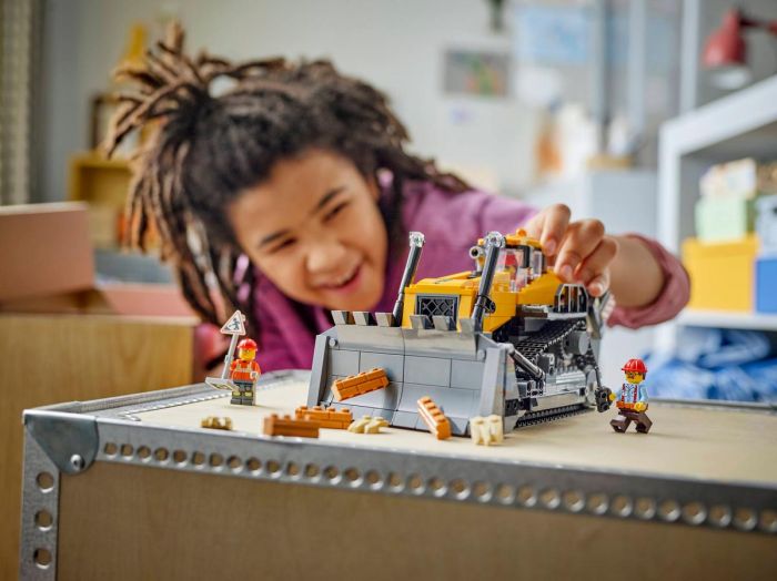 Конструктор LEGO City Жовтий бульдозер