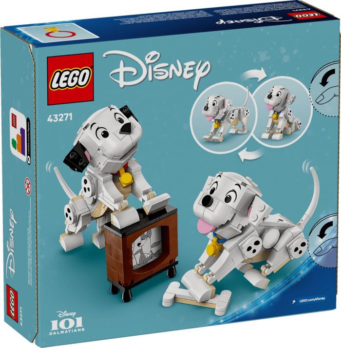 Конструктор LEGO Disney Classic Лакі та Пенні. 101 далматинець