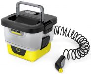 Мінімийка низького тиску акумуляторна Karcher OC 4 120л/год шланг 2.8м бак для води 8л 3.082кг USB-C