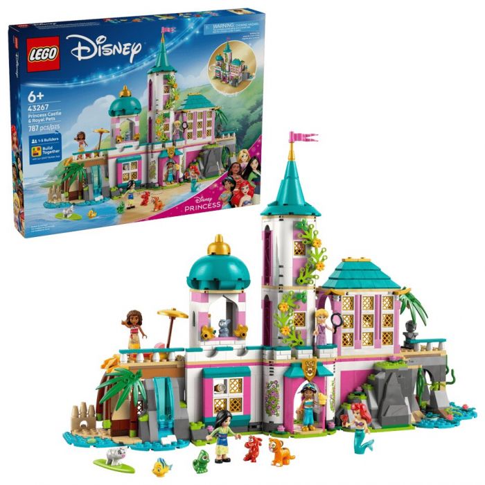 Конструктор LEGO Disney Princess Замок принцеси та королівські улюбленці