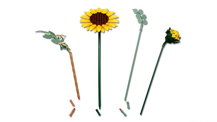 Конструктор LEGO Botanicals Букет соняшників