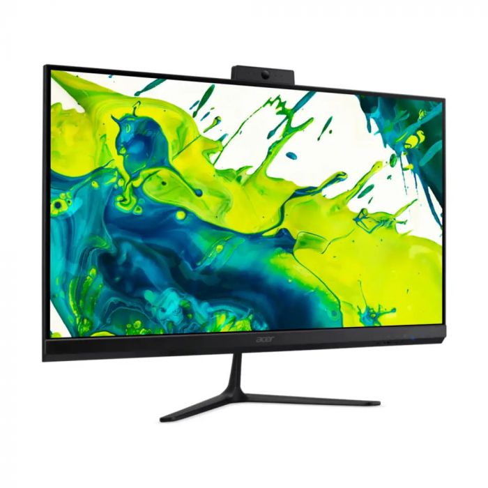 Комп'ютер персональний моноблок Acer Aspire C24-2G 23.8" FHD, Intel 5-120U, 16GB, F512GB, UMA, WiFi, кл+м, Lin, чорний