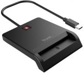 Кардридер Trust Primo Smartcard Reader, USB-C, чорний