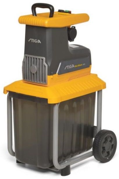 Подрібнювач садовий мережевий STIGA  BIO_Silent2500 2500Вт 40мм 60л фреза 27.4кг