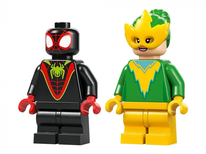 Конструктор LEGO Spidey Перегони на електромобілях з динозаврами