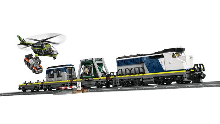 Конструктор LEGO City Пограбування поліцейського поїзда