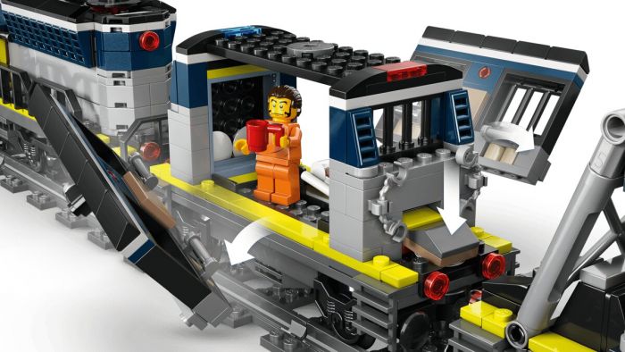 Конструктор LEGO City Пограбування поліцейського поїзда