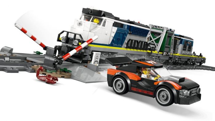 Конструктор LEGO City Пограбування поліцейського поїзда