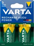 Акумулятор Varta NI-MH Power D(LR20) 3000 мА•г, 2шт