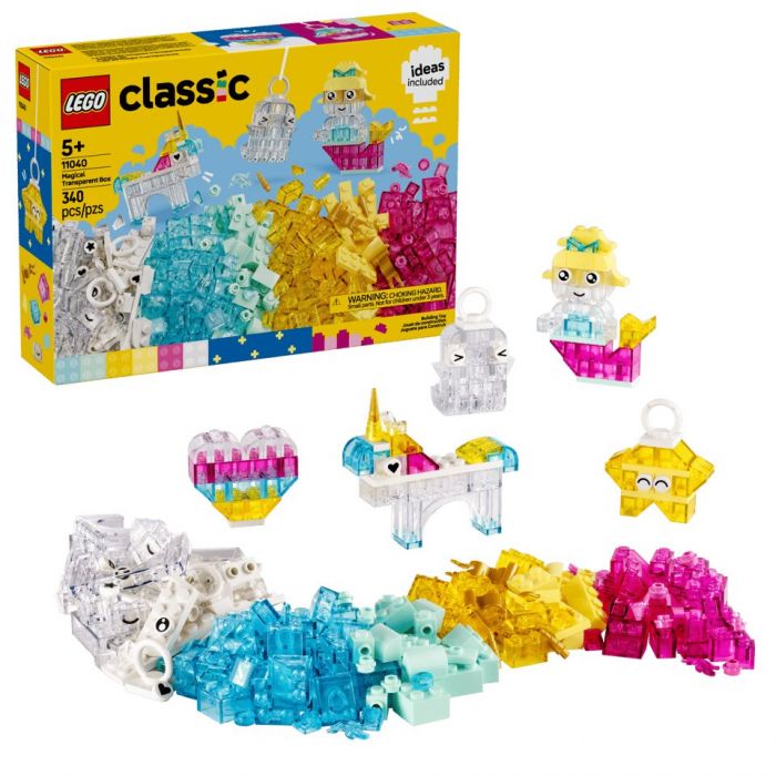 Конструктор LEGO Classic Чарівна прозора коробка