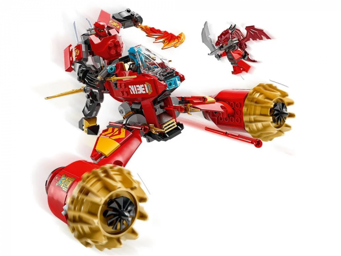 Конструктор LEGO Ninjago Штормовий робот-вершник Кая