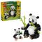 Конструктор LEGO Creator Дикі тварини: пандові
