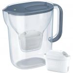Фільтр-глечик Brita Style Essential XL MXPro 3.6л (2.3л очищеної води) + 3 картриджа сіро-блакитний