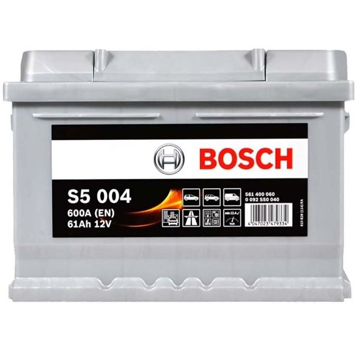 Акумулятор Bosch S5 12В 61А·год 600А R+ (0 092 S50 040)
