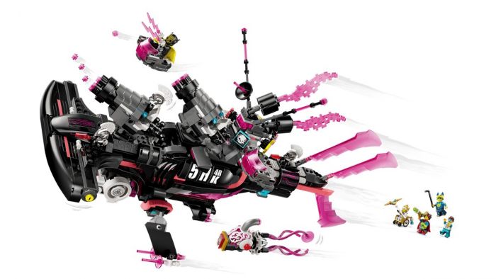 Конструктор LEGO Dreamzzz Страхітливий підводний човен «Акула»