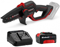 Пила ланцюгова акумуляторна Einhell GP-PS 18/20 Li X-Change 18В акб 1х4А·год шина 192мм різ 150мм 8м/с ЗП 1.38кг