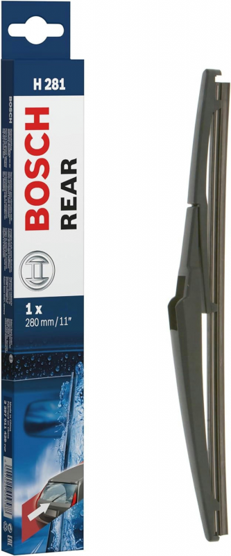Склоочисник BOSCH Twin каркасний 280мм задній (3 397 011 428)