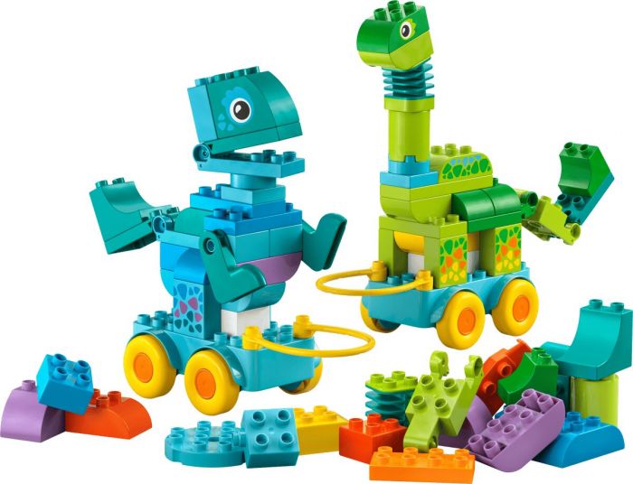 Конструктор LEGO DUPLO Town Динозаври на колесах 3в1