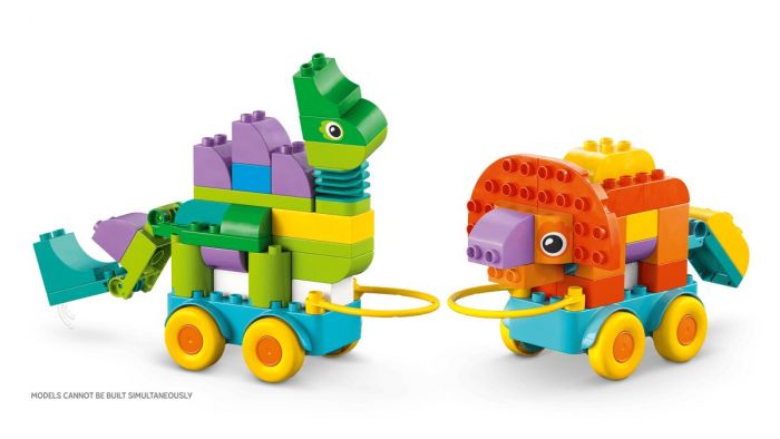 Конструктор LEGO DUPLO Town Динозаври на колесах 3в1