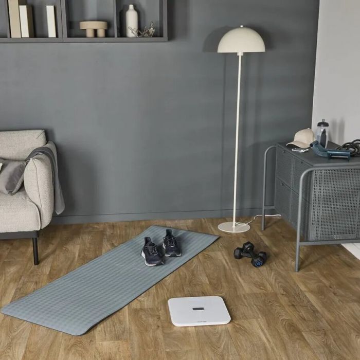 Ваги Tefal підлогові Goodvibes Sport, 200кг, Bluetooth, AAAx4 в комплекті, скло, білий