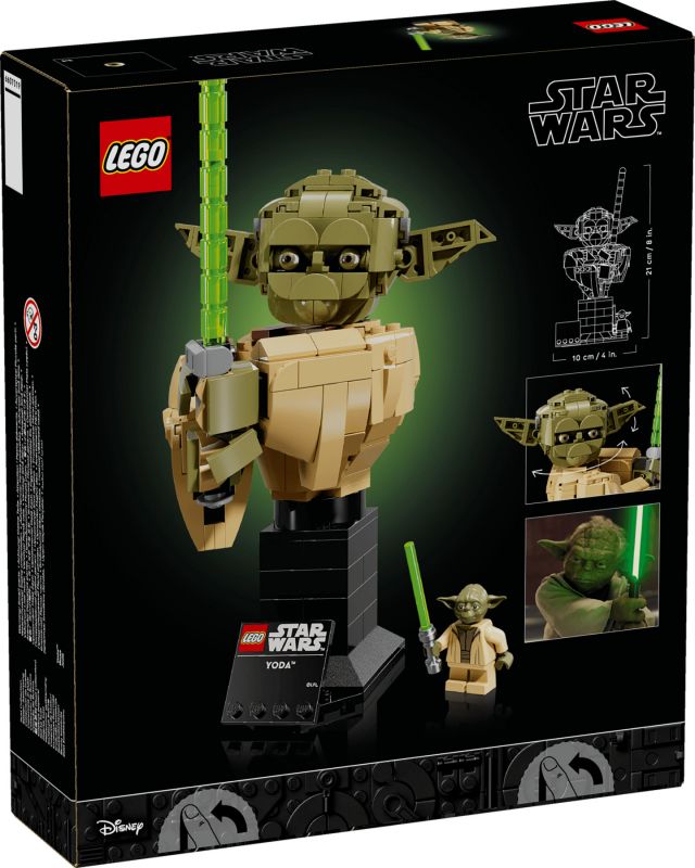 Конструктор LEGO Star Wars Погруддя Йоди